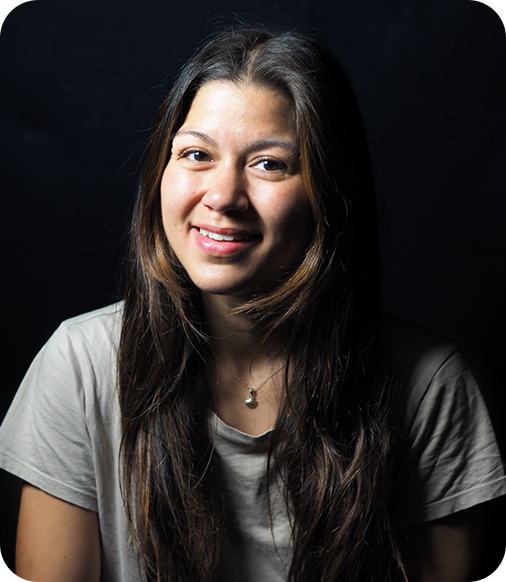 Auf dem Bild ist Aileen Siebert, Verwaltung bei Theater Liberi.