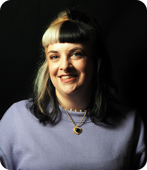 Auf dem Bild ist Laura Wieczorek, Projektleitung bei Theater Liberi.